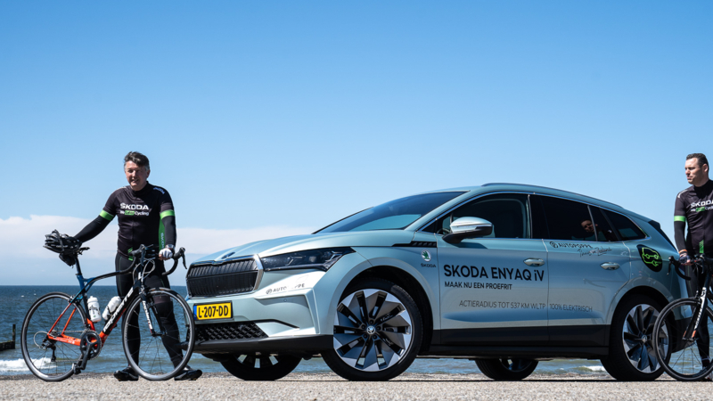 AutoZeelandtest van de Škoda Enyaq iV 80