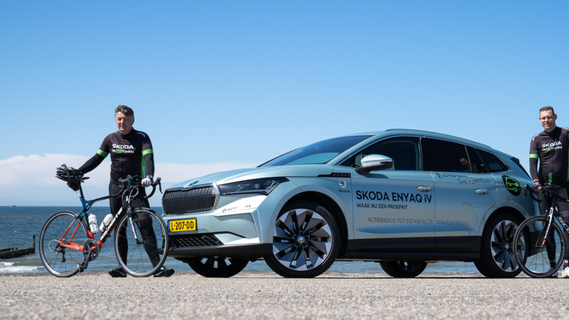 AutoZeelandtest van de Škoda Enyaq iV 80