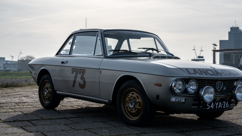 De Lancia Fulvia Coupe 1.3 S van Wout den Doelder