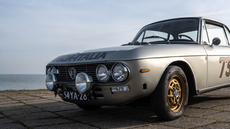 De Lancia Fulvia Coupe 1.3 S van Wout den Doelder