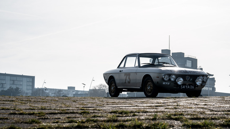 De Lancia Fulvia Coupe 1.3 S van Wout den Doelder