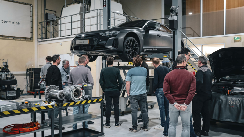 Audi Technician Experience bij Auto Poppe in Goes