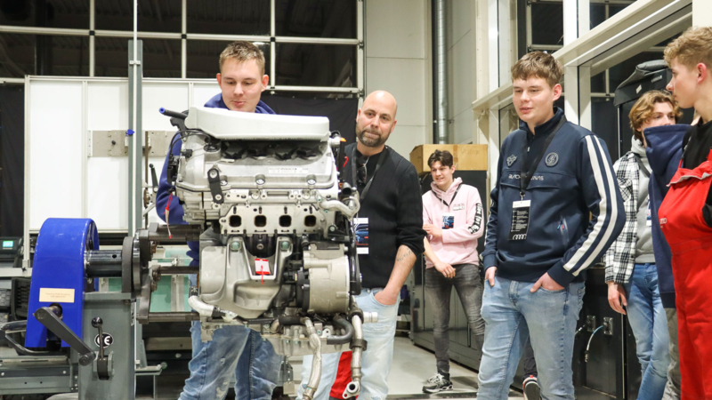 Audi Technician Experience bij Auto Poppe in Goes