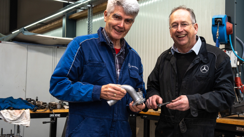 Ron Doppegieter en Cees Verplanke zijn een gouden duo