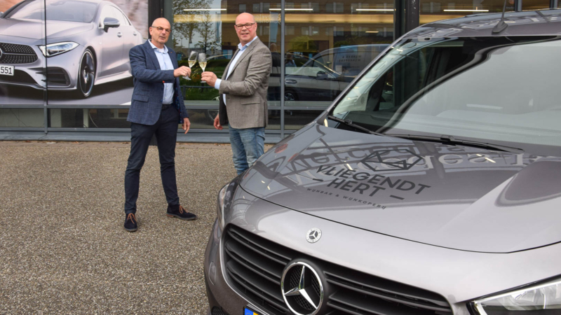 ‘t Viegendt Hert en de nieuwe Mercedes-Benz Citan