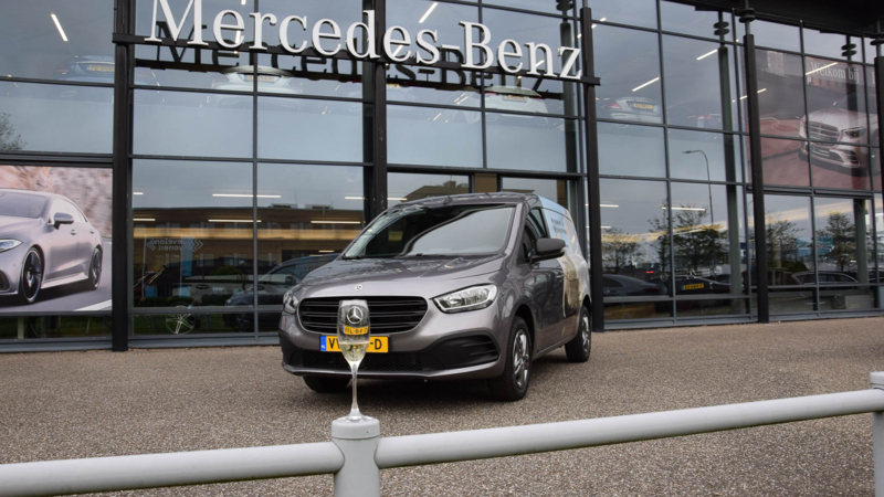 ‘t Viegendt Hert en de nieuwe Mercedes-Benz Citan