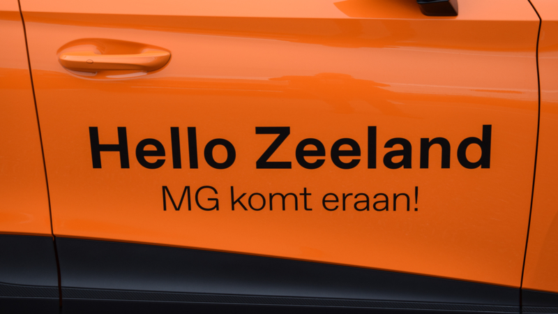 MG is in Zeeland gearriveerd