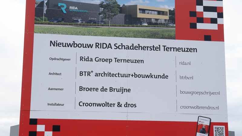 Start nieuwbouw Rida Schadeherstel Terneuzen