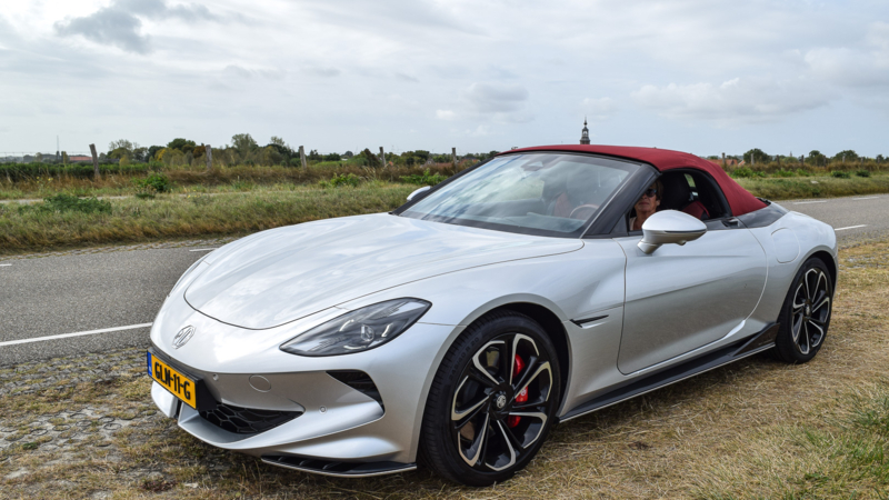 AutoZeelandtest van de MG Cyberster GT