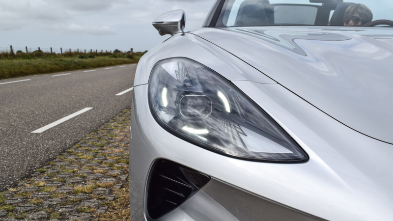 AutoZeelandtest van de MG Cyberster GT