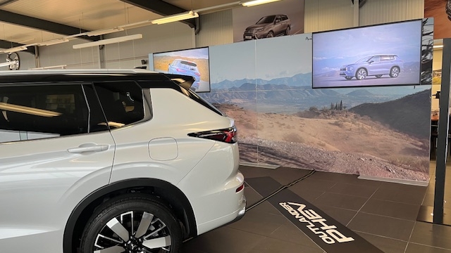 Sneak preview van de nieuwe Mitsubishi Outlander PHEV