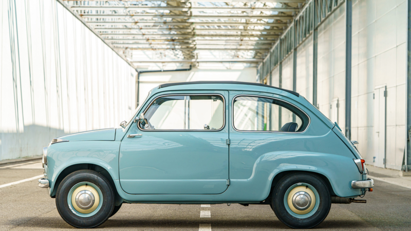 Fiat 600 viert 70 jarig jubileum met deelname aan 1000 Miglia