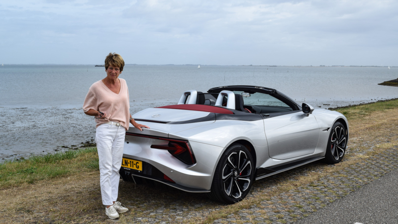 AutoZeelandtest van de MG Cyberster GT