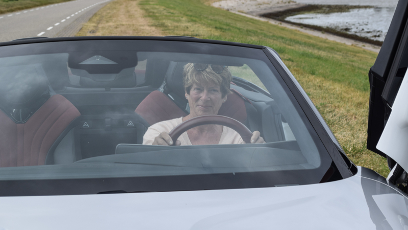 AutoZeelandtest van de MG Cyberster GT