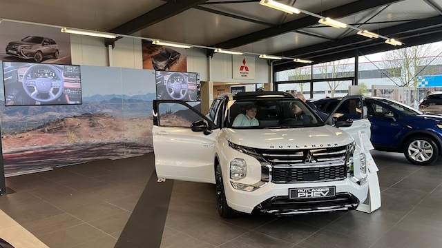 Sneak preview van de nieuwe Mitsubishi Outlander PHEV