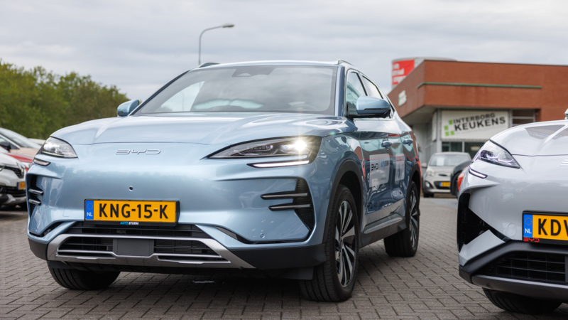 Auto Sturm BYD official supplier van Kustmarathon Zeeland 2026