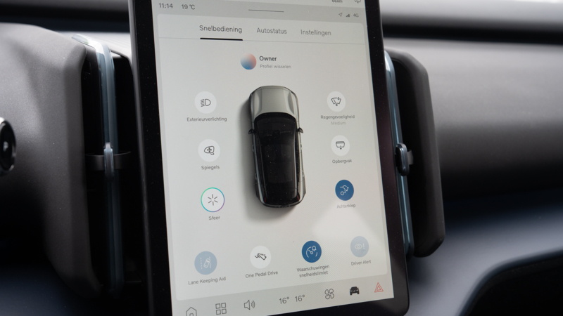 AutoZeelandtest van de Volvo EX30 Ext. Range Plus CARGO