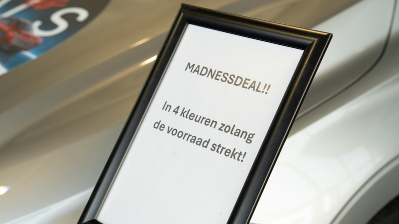 Spectaculaire actie bij MG Van Mossel MG in Goes!