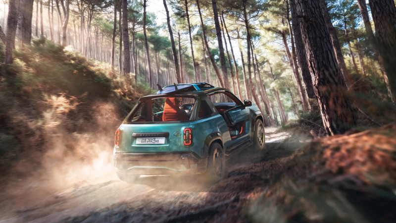 Renault 4 JP4x4 Concept brengt strandavontuur naar Roland-Garros