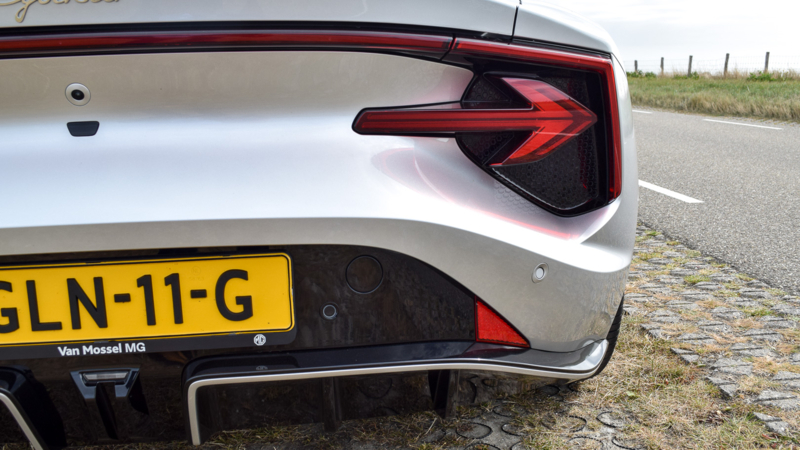 AutoZeelandtest van de MG Cyberster GT