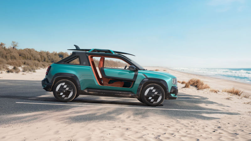 Renault 4 JP4x4 Concept brengt strandavontuur naar Roland-Garros