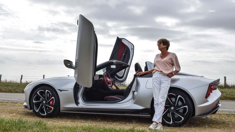 AutoZeelandtest van de MG Cyberster GT