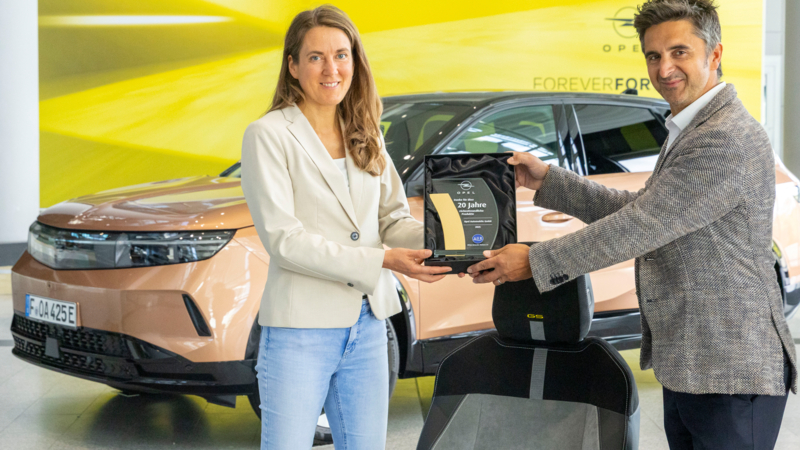 Opel ontvangt AGR-erkenning voor rugvriendelijke stoelen