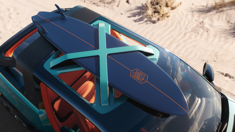 Renault 4 JP4x4 Concept brengt strandavontuur naar Roland-Garros
