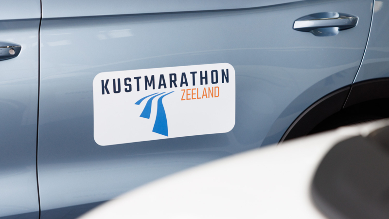 Auto Sturm BYD official supplier van Kustmarathon Zeeland 2026