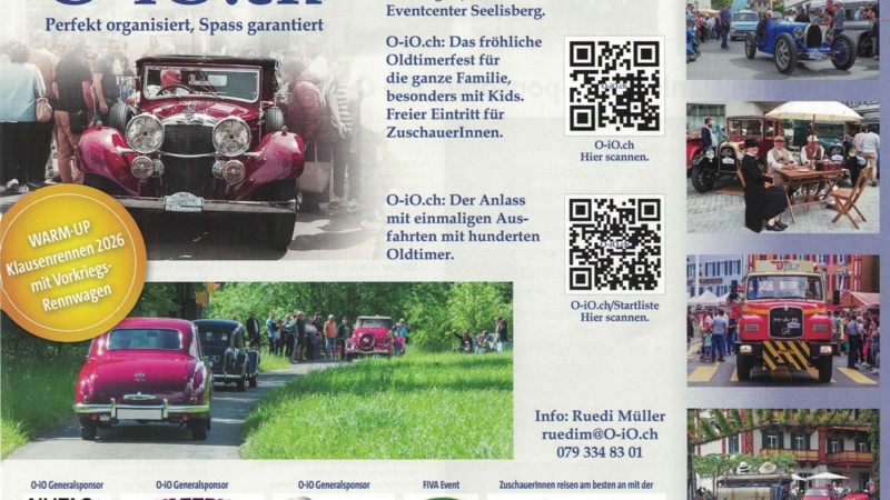 O-iO Oldtimer in Obwalden 2025