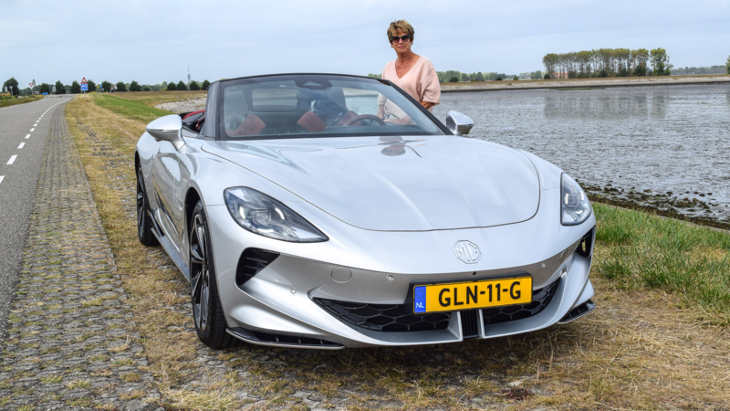 AutoZeelandtest van de MG Cyberster GT