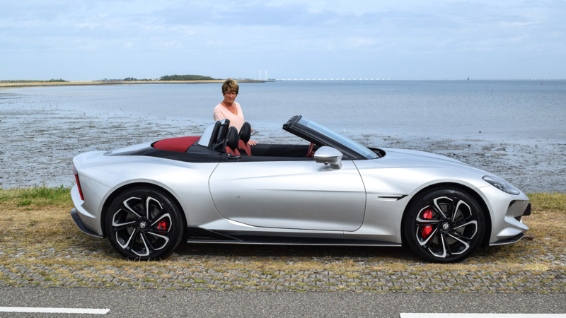 AutoZeelandtest van de MG Cyberster GT