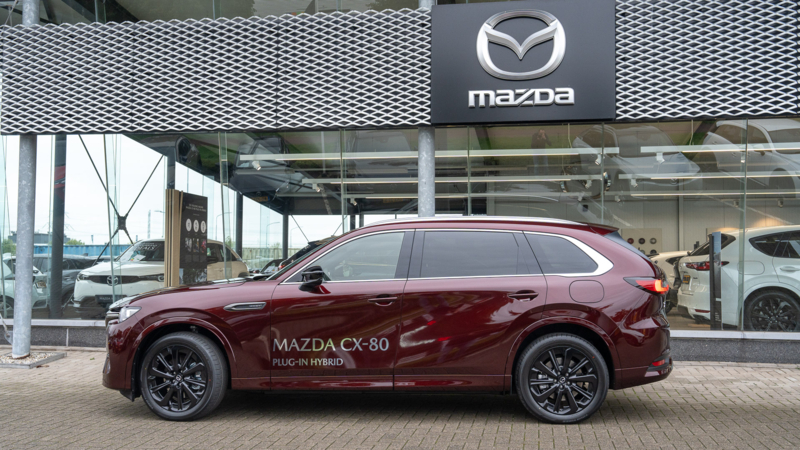 AutoZeelandtest van de Mazda CX-80 E-SKYACTIV PHEV 327 Homura