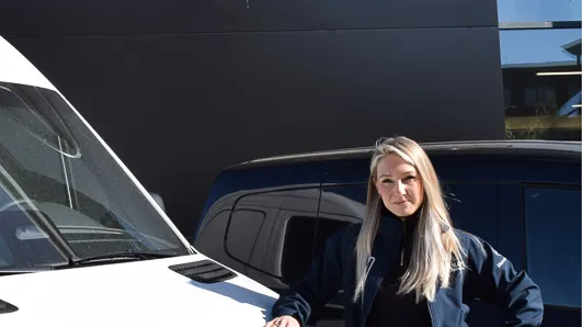 Elise Ludikhuize-de Wilde,  Accountmanager Mercedes-Benz Vans, Louwman Goes