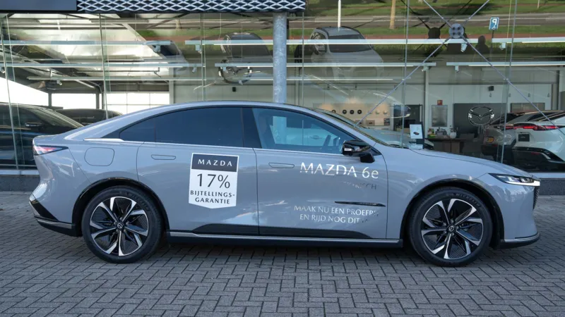 AutoZeelandtest van de Mazda 6e Takumi Plus Long Range