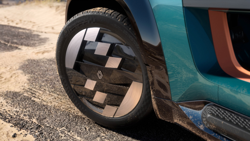 Renault 4 JP4x4 Concept brengt strandavontuur naar Roland-Garros