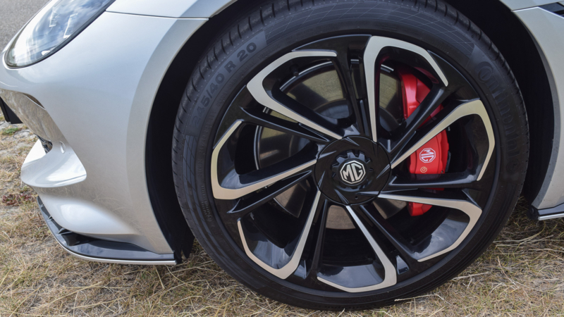 AutoZeelandtest van de MG Cyberster GT