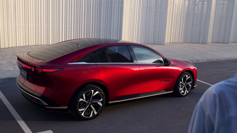 De volledige nieuwe Mazda 6e