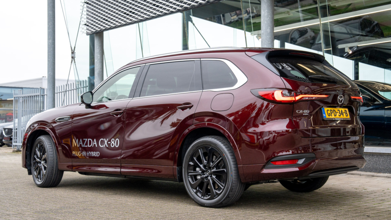 AutoZeelandtest van de Mazda CX-80 E-SKYACTIV PHEV 327 Homura