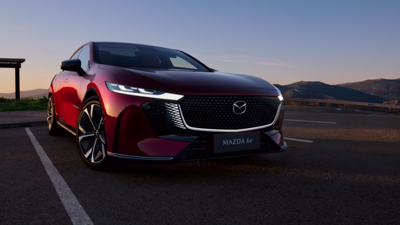 De volledige nieuwe Mazda 6e