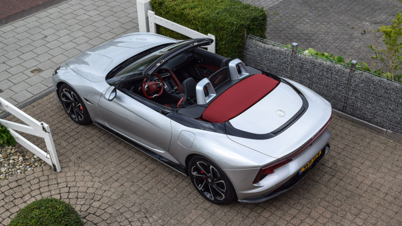 AutoZeelandtest van de MG Cyberster GT