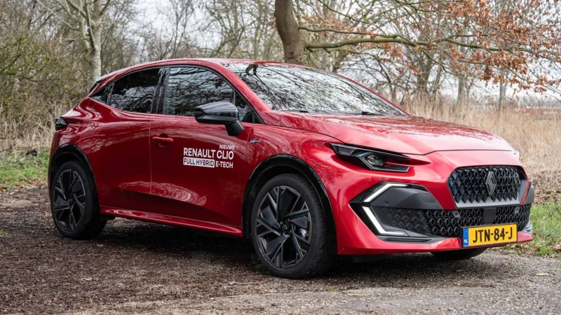 AutoZeelandtest van de Renault Clio Full Hybrid E-Tech esprit Alpine